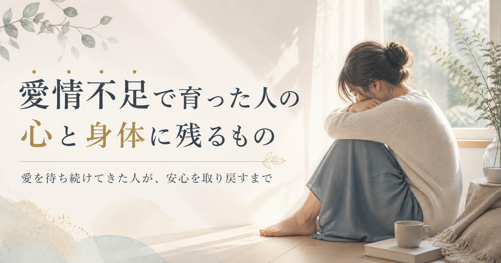 愛情不足で育った人の心と身体に残る傷と回復